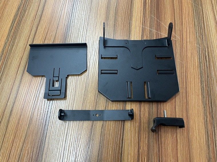 Đồng SS Bảng kim loại chế tạo tùy chỉnh Bụi đen phủ bột giá đỡ Drummy Cover Mounting Bracket