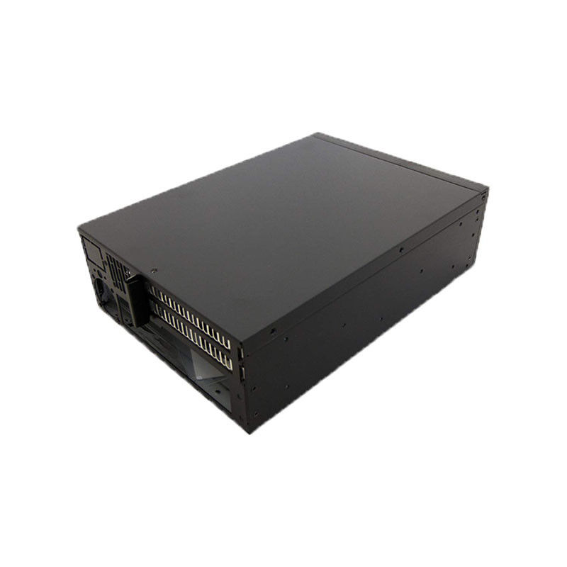6u Rackmount Server Thiết kế khung gầm điện tử công nghiệp màu đen 19 inch 3u Computer Case PC