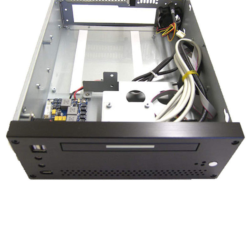 6u Rackmount Server Thiết kế khung gầm điện tử công nghiệp màu đen 19 inch 3u Computer Case PC