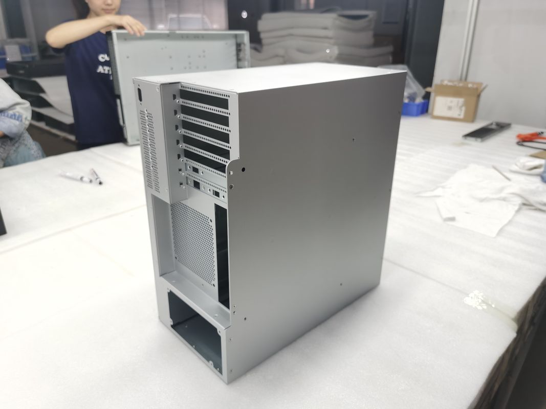 Phẩm chất cao OEM sản xuất kim loại ván gia công bộ phận vỏ máy tính OEM dịch vụ cắt laser