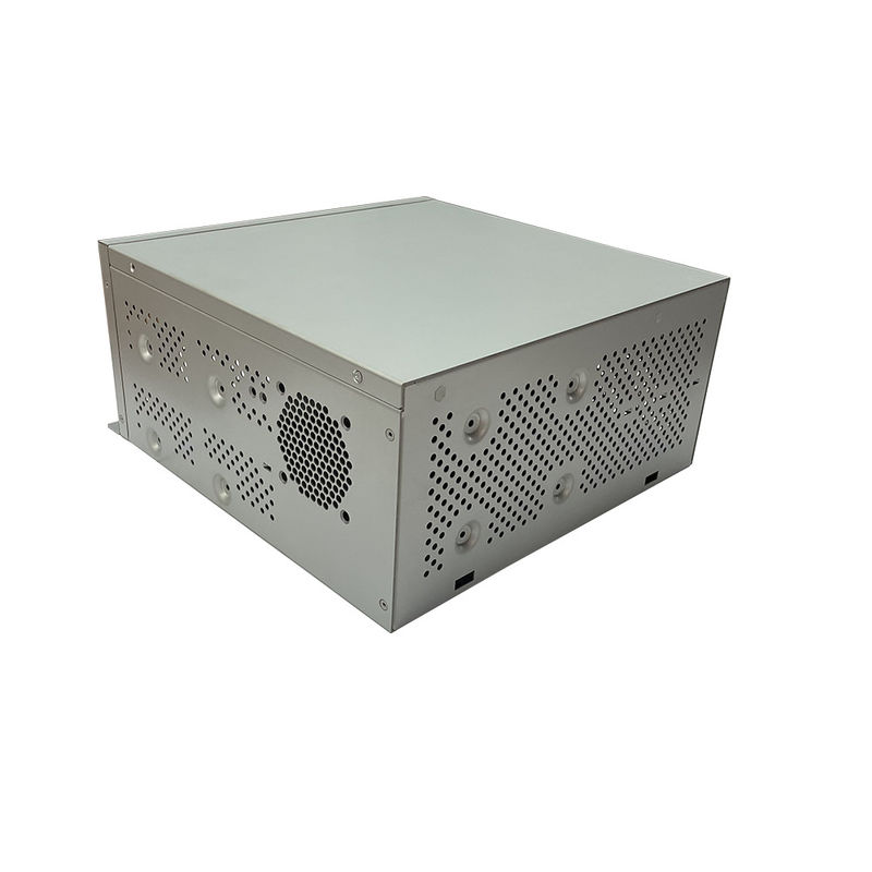 Công nghiệp IPC Chassis phần cứng hàn nhôm kim loại vỏ khung khung khung 1U PC Case dự án
