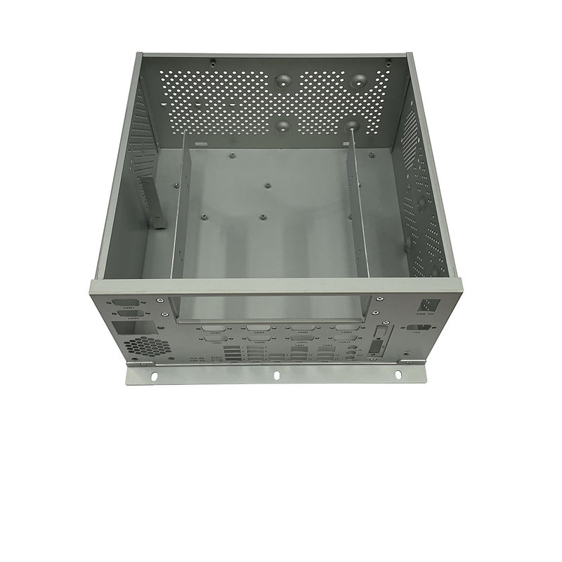 Công nghiệp IPC Chassis phần cứng hàn nhôm kim loại vỏ khung khung khung 1U PC Case dự án