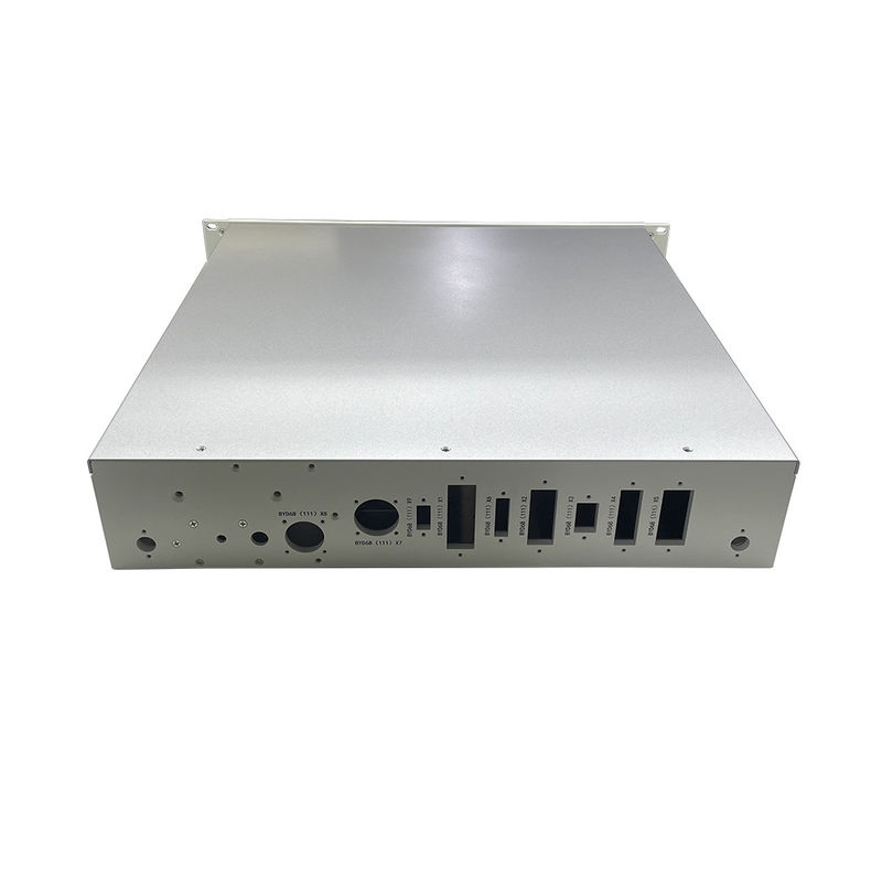 Hoàn toàn tùy chỉnh bột phủ thép nhôm cắt laser kim loại chế tạo tấm kim loại bộ phận bộ khuếch đại