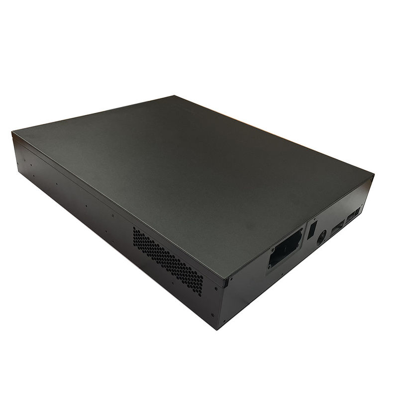 Thiết kế độc đáo 2u Control Industrial Rackmount Chassis với khóa cho máy chủ và lưu trữ