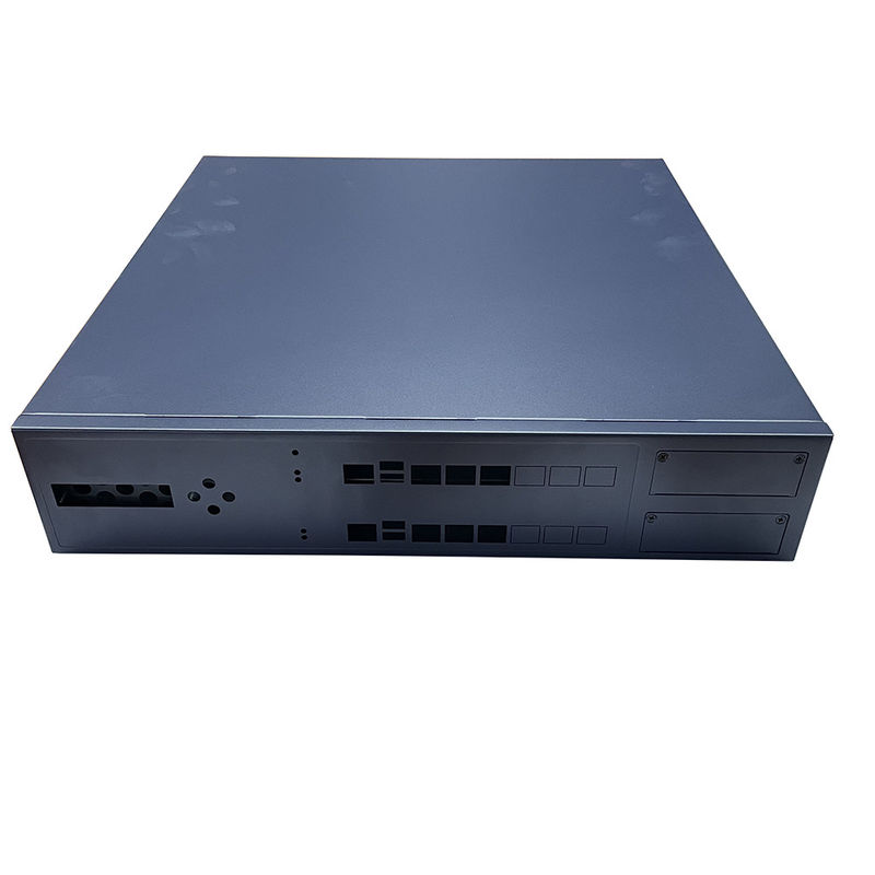 12 Bay 16 Bay Rackmount Gpu Máy chủ tùy chỉnh Chassis Black Powder Sprayed Housing Switch