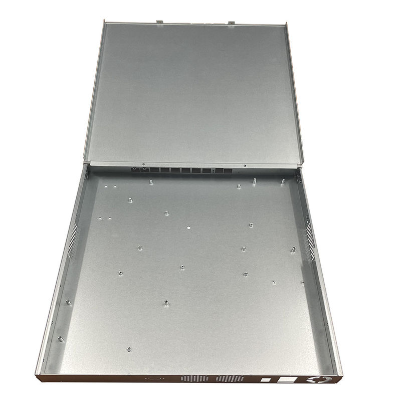 OEM Custom Bảng kim loại chế tạo dán trắng Stainless Steel Bảng máy uốn cong dự án hộp vỏ Case