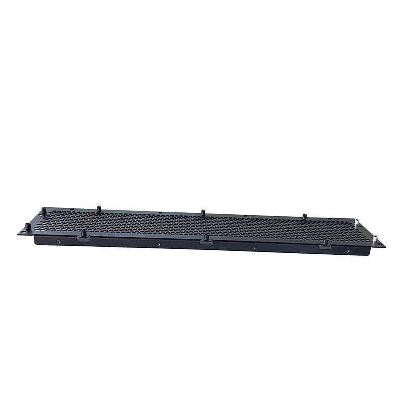 Thép nhôm tấm kim loại Thiết kế chế tạo 1U 2U 3U 4U 19 Inch Rack Vented Blank Panel Metal Case Box