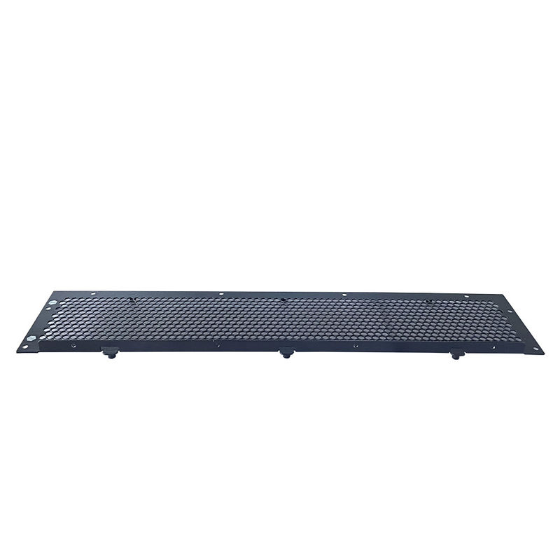 Thép nhôm tấm kim loại Thiết kế chế tạo 1U 2U 3U 4U 19 Inch Rack Vented Blank Panel Metal Case Box