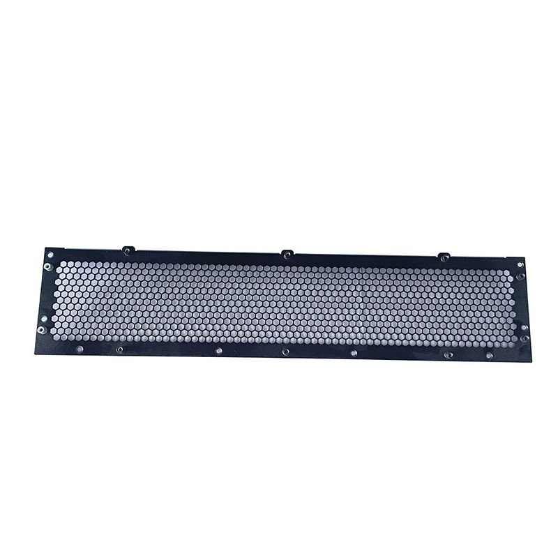 Thép nhôm tấm kim loại Thiết kế chế tạo 1U 2U 3U 4U 19 Inch Rack Vented Blank Panel Metal Case Box